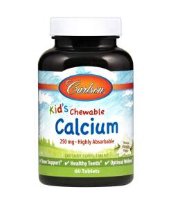 Carlson Labs - Kid's Chewable Calcium 60 tablets