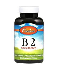 Carlson Labs - Vitamin B-2 100 vegetarian tabs