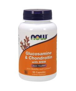 NOW Foods - Glucosamine & Chondroitin with MSM 90 caps
