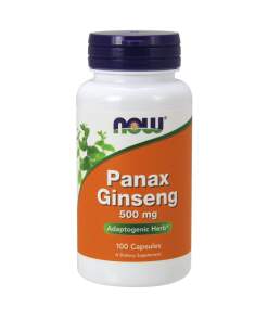 NOW Foods - Panax Ginseng 500mg - 100 caps