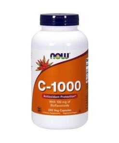 NOW Foods - Vitamin C-1000 with 100mg Bioflavonids - 250 vcaps