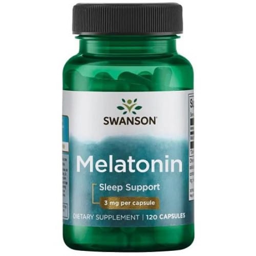 Swanson - Melatonin - 3mg - 120 caps