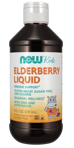 Elderberry Liquid for Kids - 237 ml.