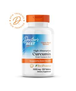 Doctor's Best - Høj Absorption Curcumin Fra Gurkemejerod med C3 Complex & BioPerine