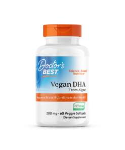 Doctor's Best - Vegansk DHA fra alger