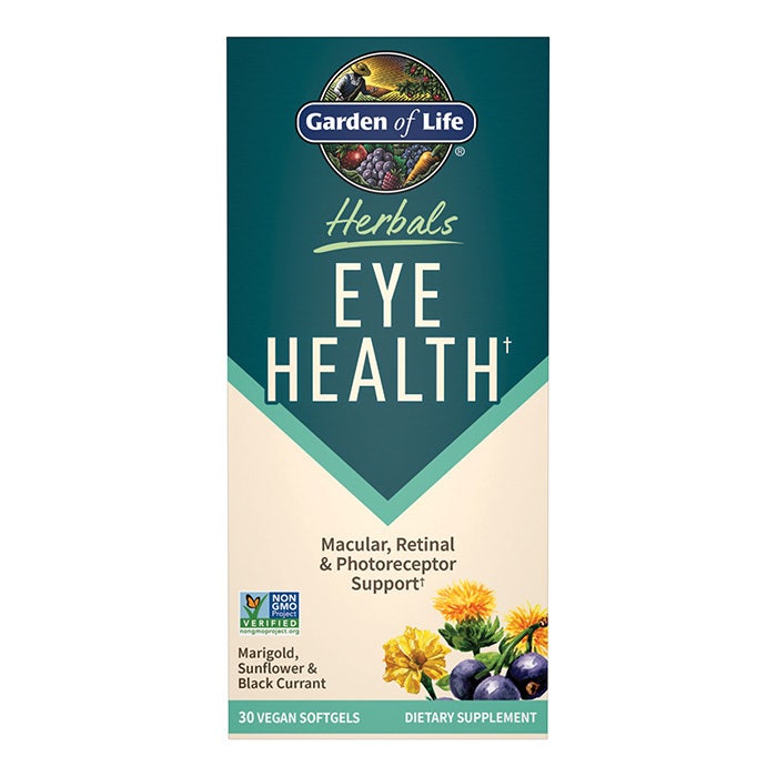 Garden of Life - Herbals Eye Health - 30 vegan softgels