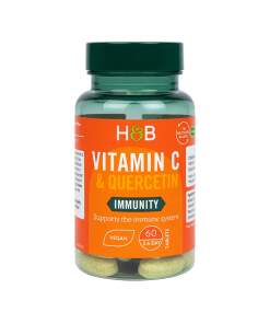 Holland & Barrett - Vitamin C & Quercetin - 60 tabletter