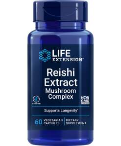 Life Extension - Reishi Ekstrakt Svampekompleks - 60 kapsler
