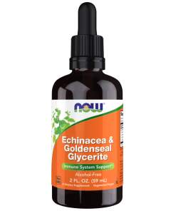 NOW Foods - Echinacea & Goldenseal Glycerite - 60 ml.