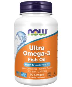 NOW Foods - Ultra Omega-3 - 90 bløde kapsler