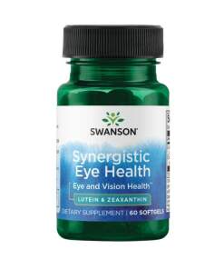 Swanson - Synergetisk Øjenhelse Lutein & Zeaxanthin - 60 bløde kapsler