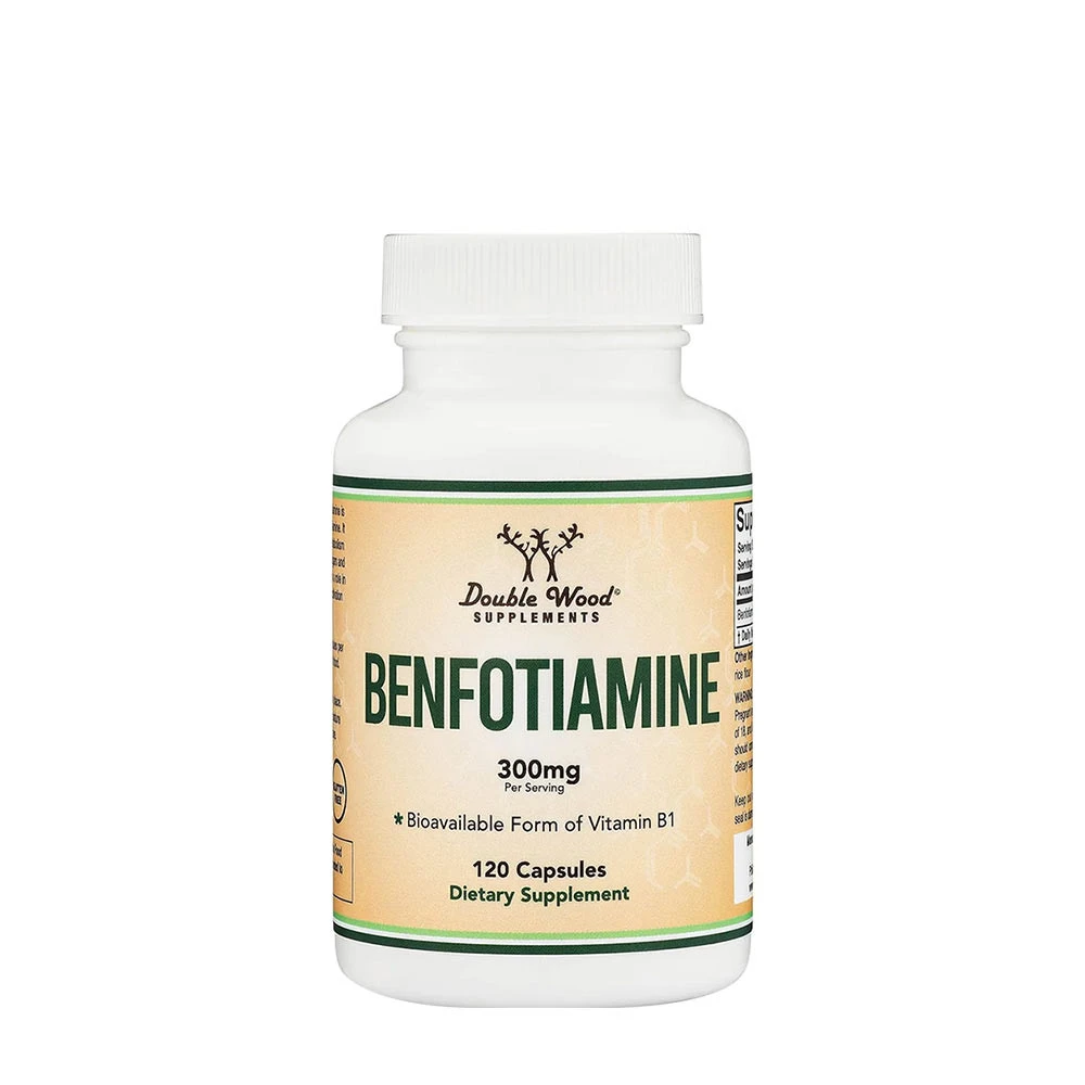 Double Wood Supplements Benfotiamine (120 Capsules)