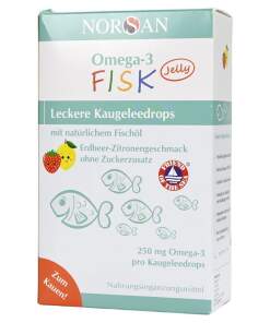 NORSAN Omega-3 Fisk Jelly (45 gummies)