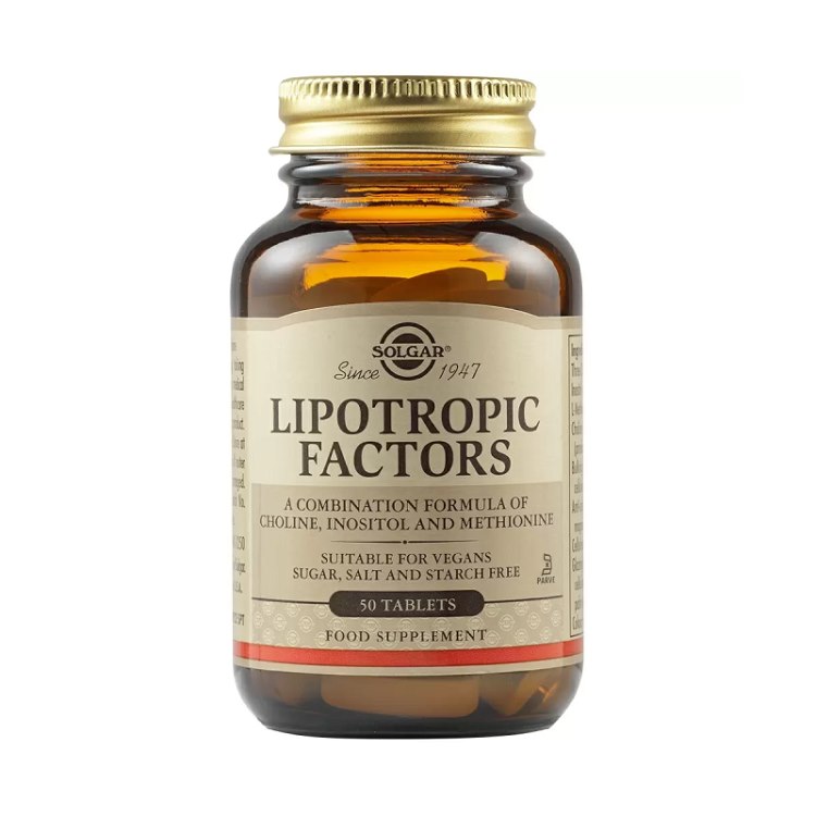 SOLGAR Lipotropic Factors (50 tabs)