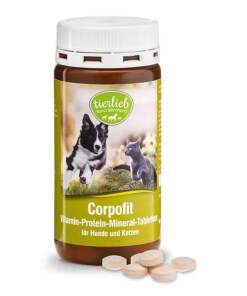 TIERLIEB Corpofit - vitality for dogs and cats (150 tabs)