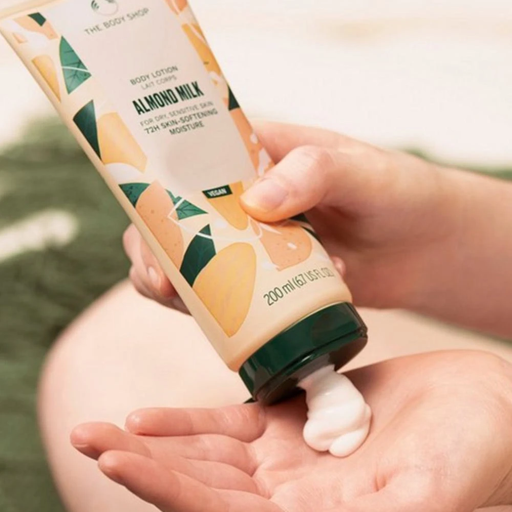 The Body Shop – Almond Milk kehalõli – 200 ml - Image 3