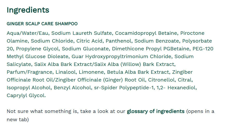 The Body Shop – Ginger scalp care šampoon – 250 ml - Image 2