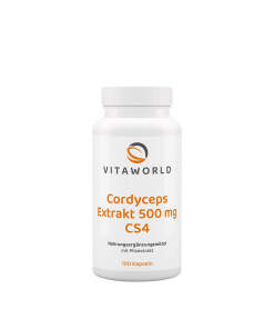Vitaworld Cordyceps extract 500 mg CS4 (100 Capsules)