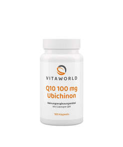 Vitaworld Q10 100 mg Ubichinon (100 Capsules)