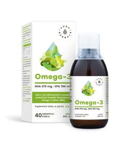 AURA HERBALS Omega-3 -370 DHA / 700 EPA (200 ml / 6