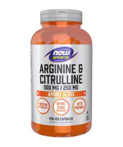 Arginine & Citrulline - 240 vcaps