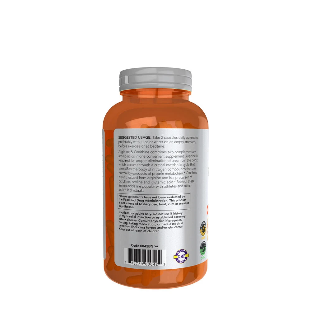 Arginiin & Orniitin – 500/250 mg · 250 kapslit - Image 5
