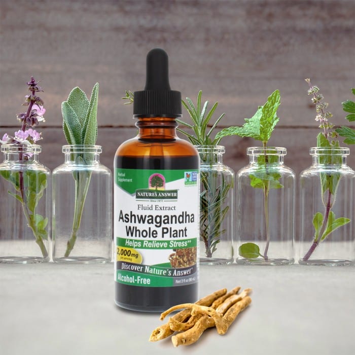 Nature's Answer – Ashwagandha root, 2000mg – 60 ml - Image 4