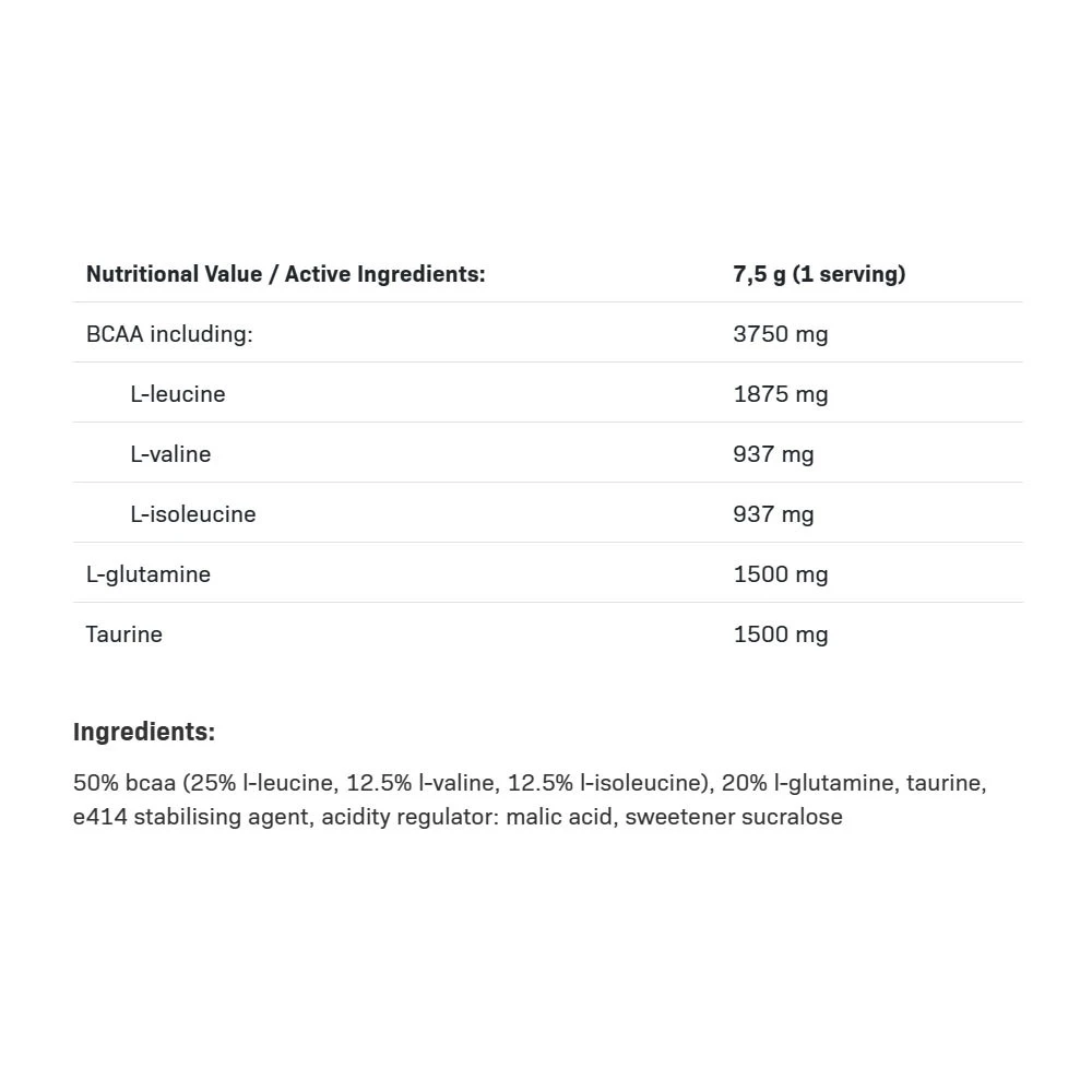 BCAA Max Tugi – 500 g - Image 3