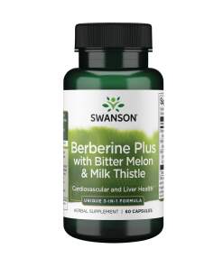 Berberine Plus with Bitter Melon & Milk Thistle - 60 caps