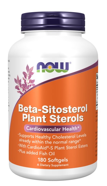 Beta-Sitosterol Plant Sterols - 180 softgels