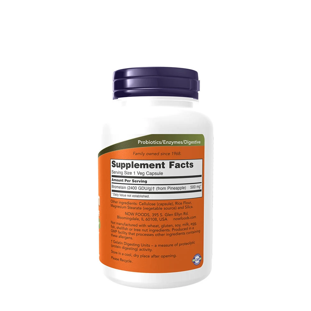 Bromelaiin – 500 mg · 120 kapslit - Image 4