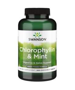 Chlorophyllin & Mint - 500 chewable tablets
