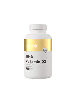 DHA + Vitamin D3 - 60 caps