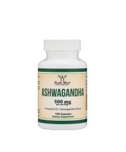 Double Wood Supplements Ashwagandha (120 Capsules)