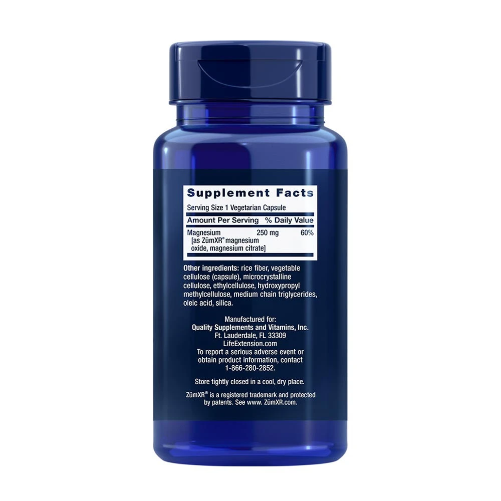 Pikendatud vabanemisega magneesium – 60 kapslit - Image 3