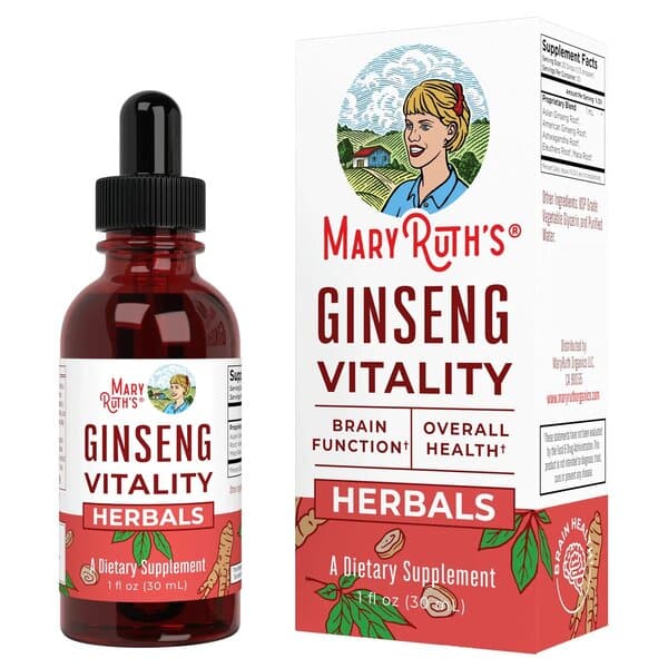Ginseng Vitality Urte Dråber - 30 ml