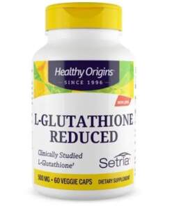 HEALTHY ORIGINS L-glutathione reduced (60 caps)