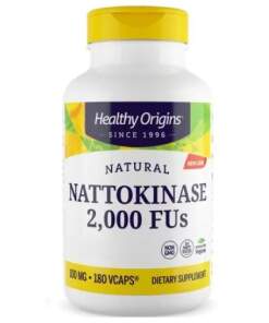 HEALTHY ORIGINS Natural Nattokinase 2000FUs (180 caps)