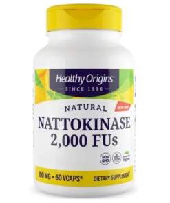 HEALTHY ORIGINS Natural Nattokinase 2000FUs (60 caps)