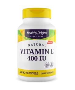 Healthy Origins Natural Vitamin E Depot 400 IU 90 soft capsules