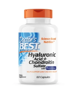 Hyaluronic Acid + Chondroitin Sulfate with BioCell Collagen - 60 caps