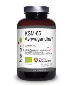 KENAY Organic Ashwagandha KSM-66 (300 caps)
