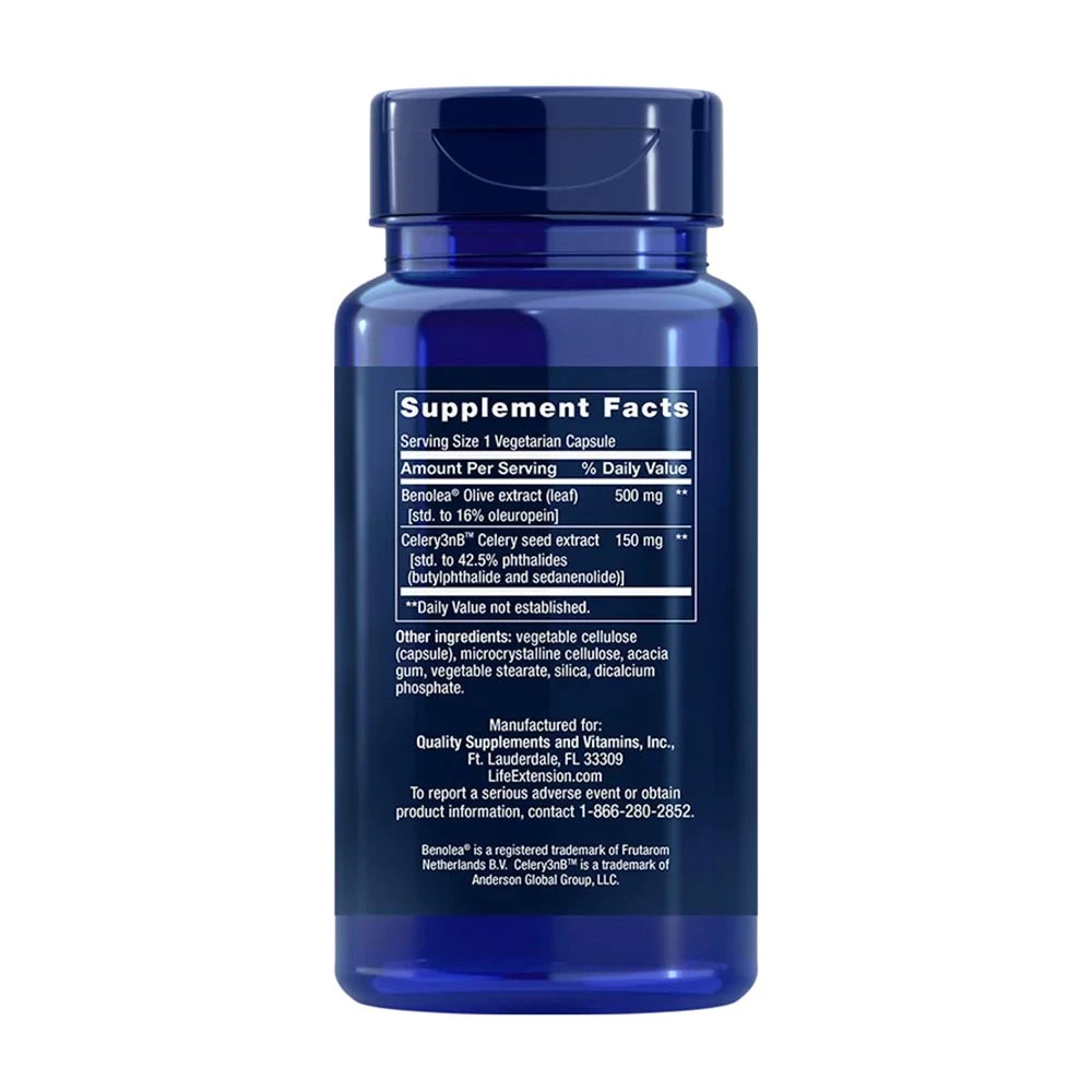 Täiustatud Oliivilehe vaskulaarne tugi – 60 kapslit - Image 6