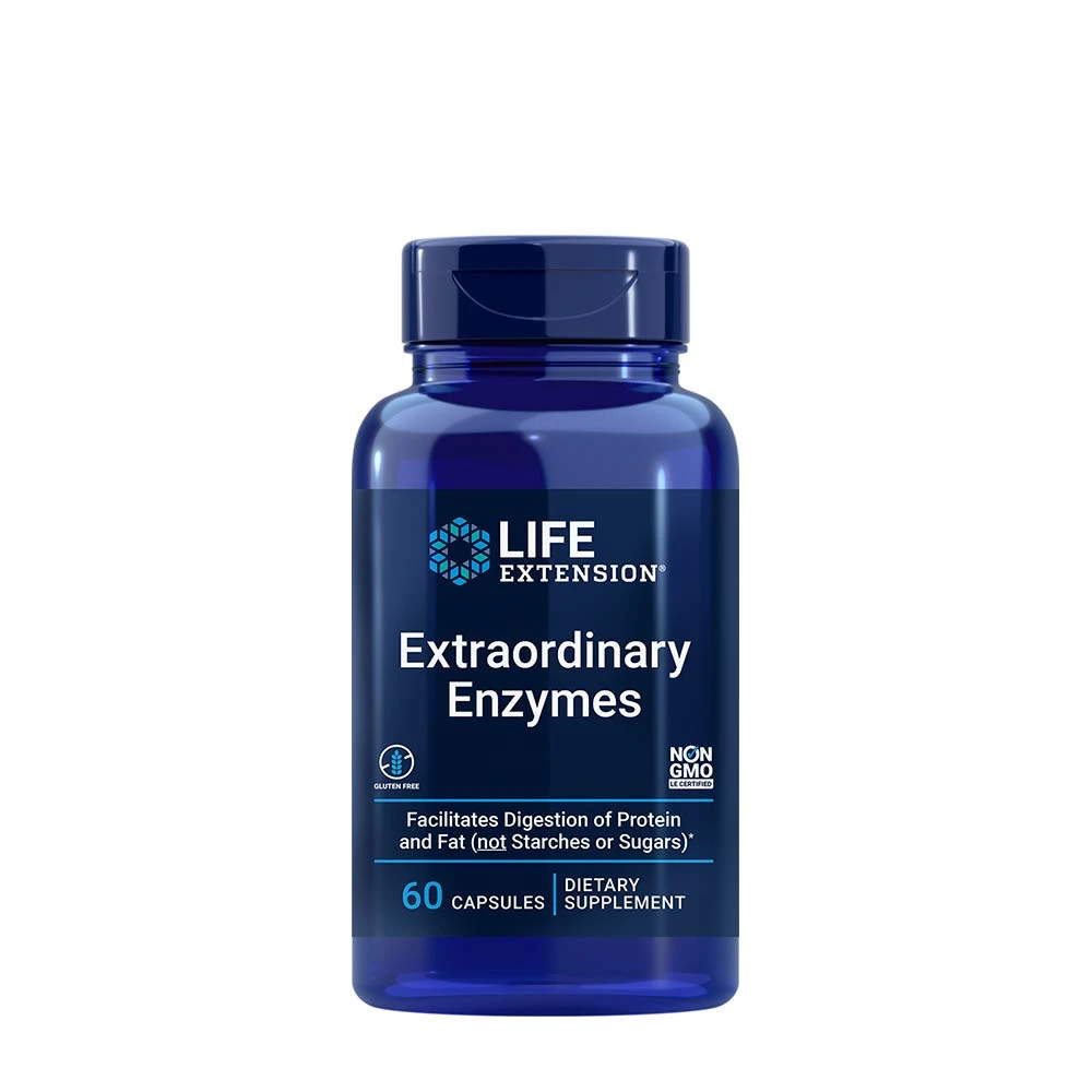 Life Extension - Extraordinary Enzymes (60 Capsules)