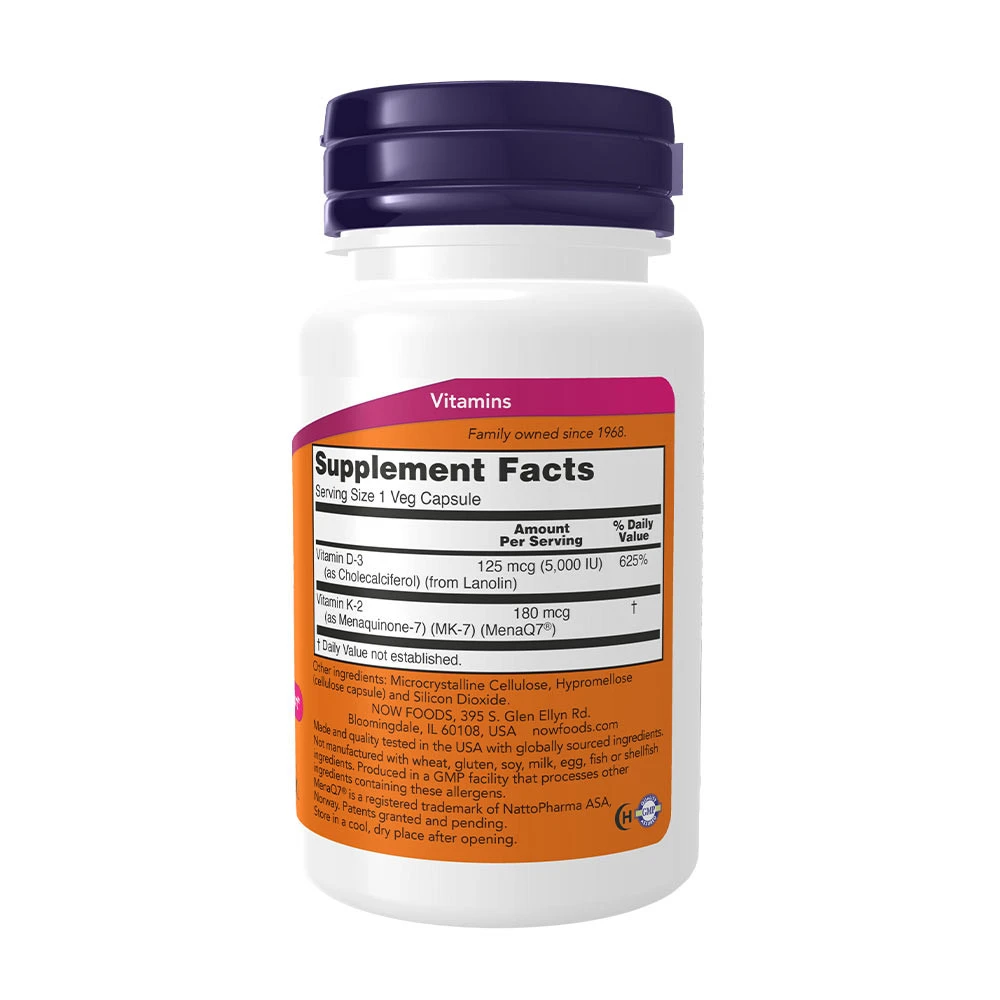 Mega D-3 & MK-7 – 60 vegetabilske kapslid - Image 10