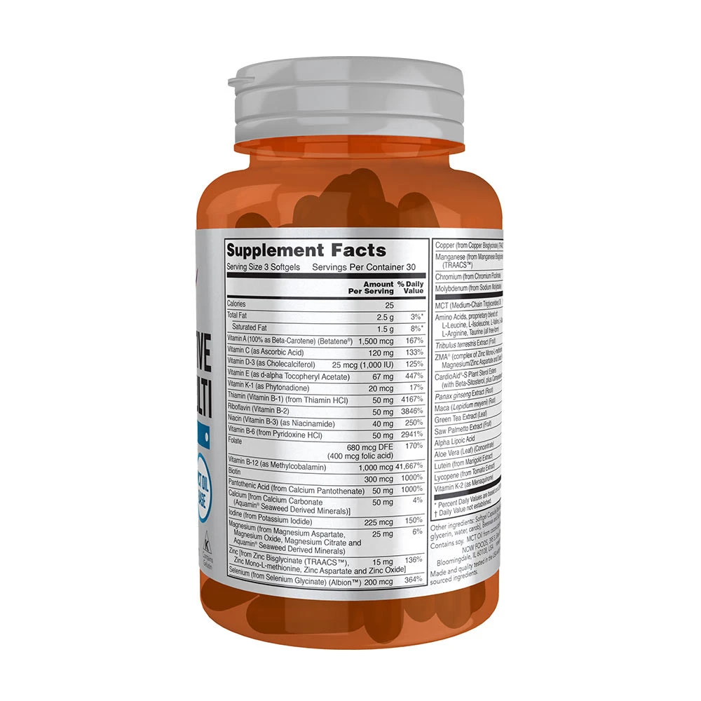 Mænds Aktive Sport Multi – 90 pehmekapslit - Image 2