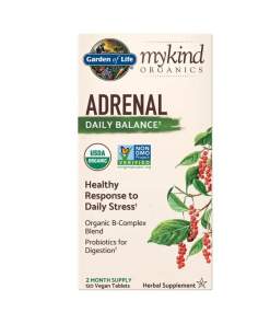 Mykind Adrenal Daily Balance - 120 vegan tablets