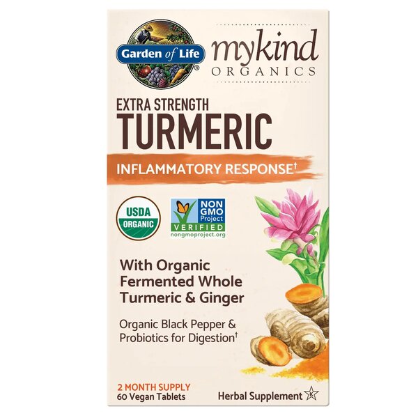 Mykind Extra Strength Turmeric - 60 vegan tablets