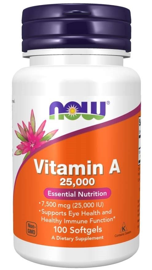 NOW Vitamin A 25