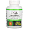 Natural Factors DGL Deglycyrrhizinated Licorice Root 400mg 90 chewable tablets